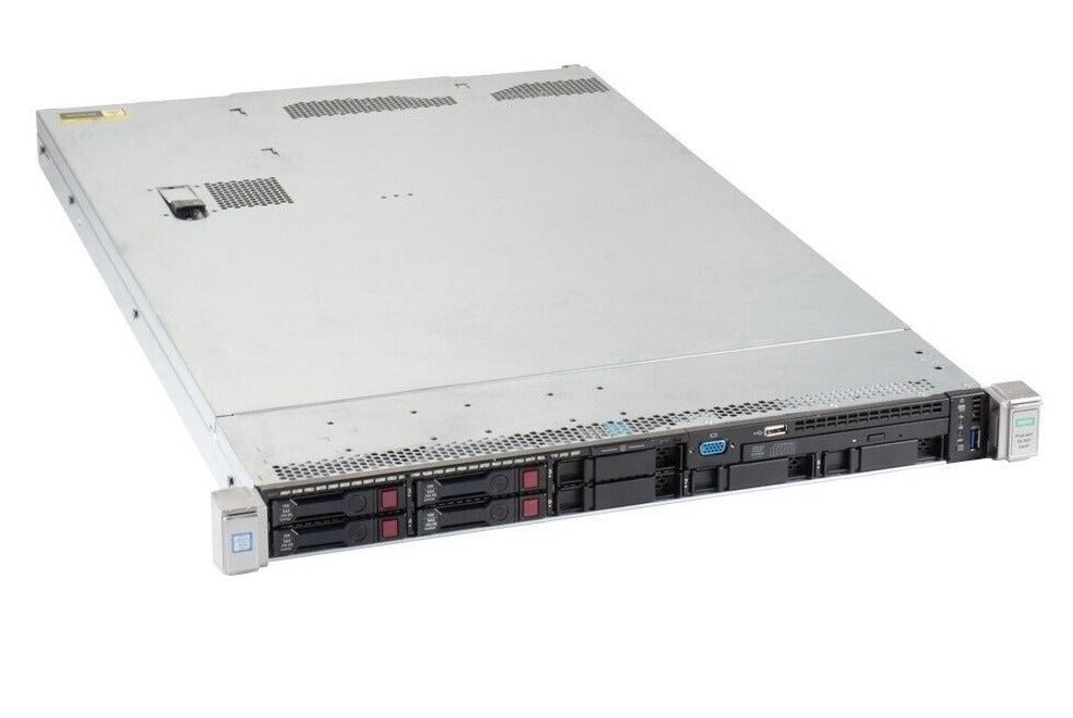 HP Proliant DL360 G9 Server 2x E5-2630 V4 = 20 Cores P440ar 256GB RAM 2x trays