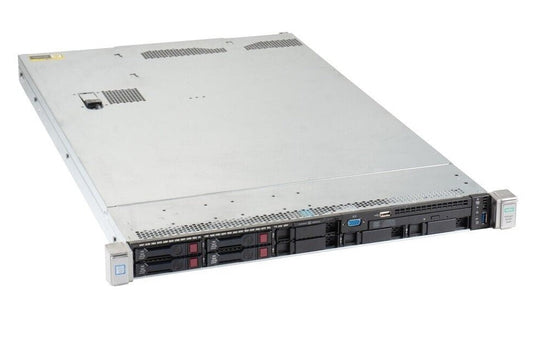 HP Proliant DL360 G9 Server 2x E5-2630 V4 = 20 Cores P440ar 256GB RAM 2x trays