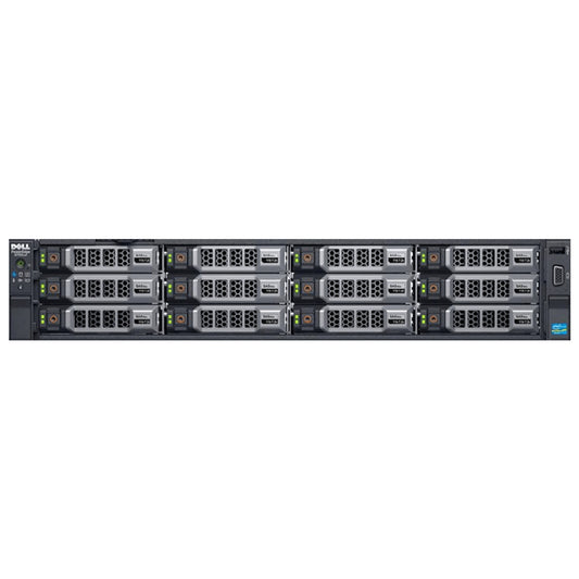 Dell PowerEdge R730XD 12-bay Server 2x E5-2660 V3 =20 Cores H730 256GB RAM 12x trays