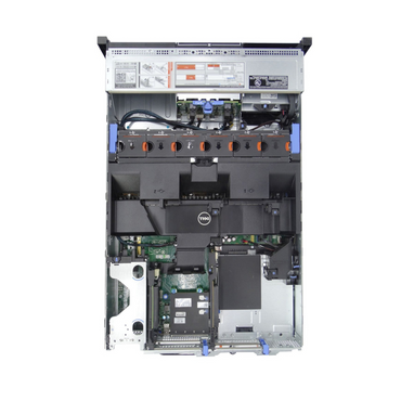 Dell PowerEdge R730 8-bay Server 2x 2650 V4 =24 Cores H730 64GB 3x trays +Rails +Bezel