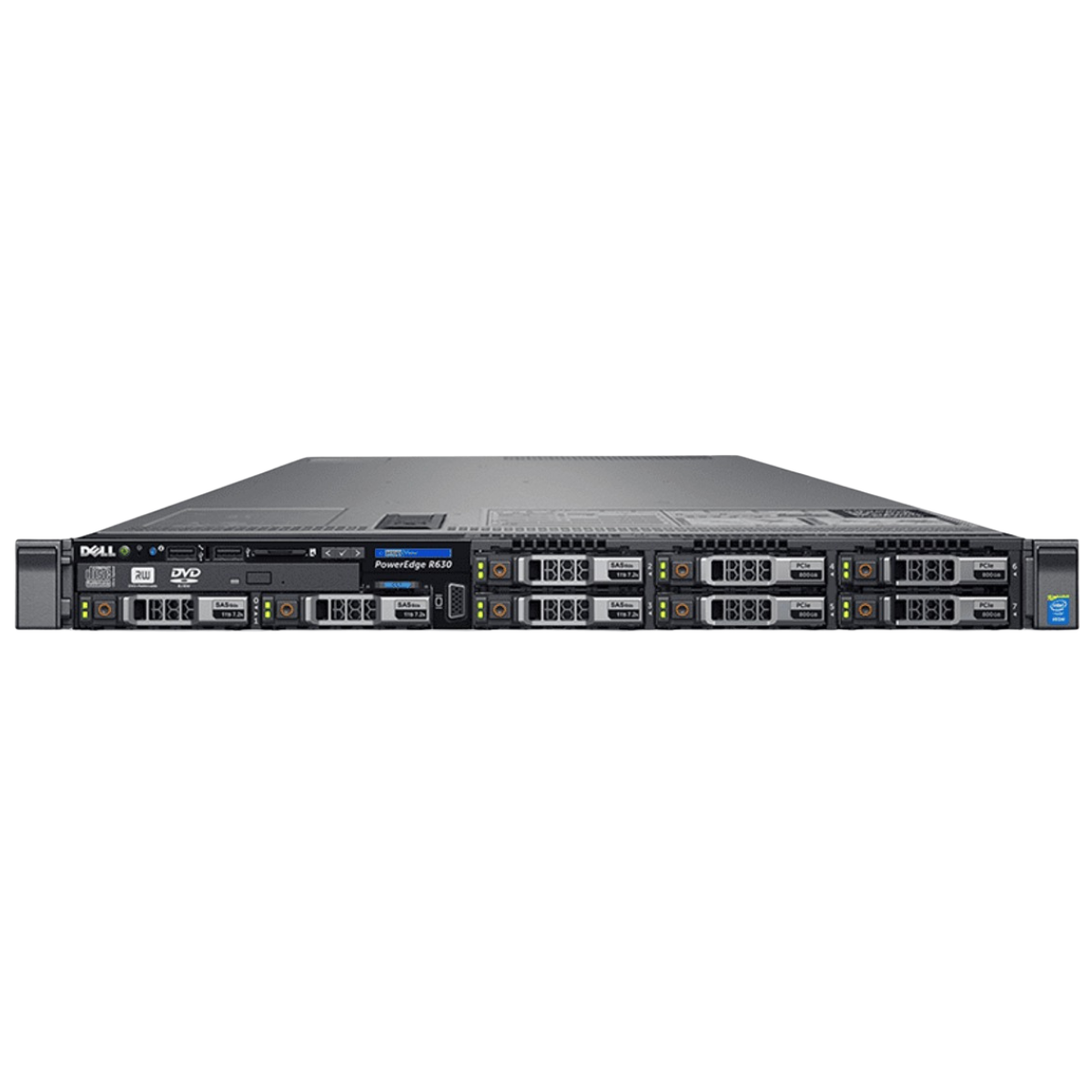 Dell PowerEdge R630 8-bay Server 2x E5-2690 V4 =28 Cores H730 512GB RAM 8x trays