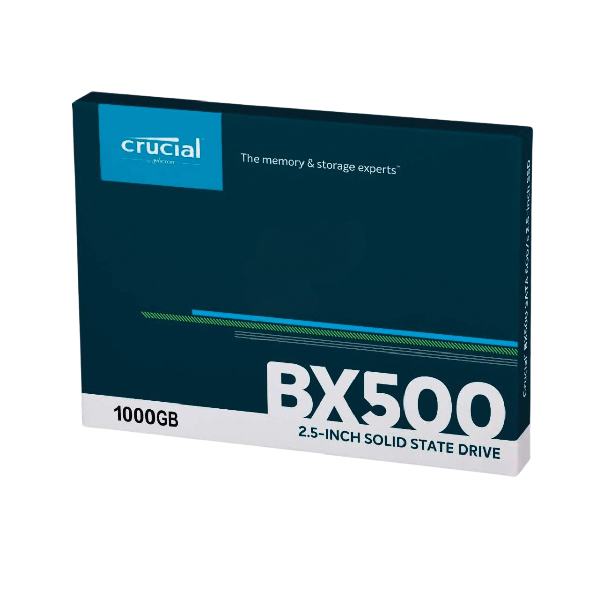 Crucial BX500 1TB Solid State Drive 2.5" Internal SATA (SATA/600) 540 MB/s CT1000BX500SSD1