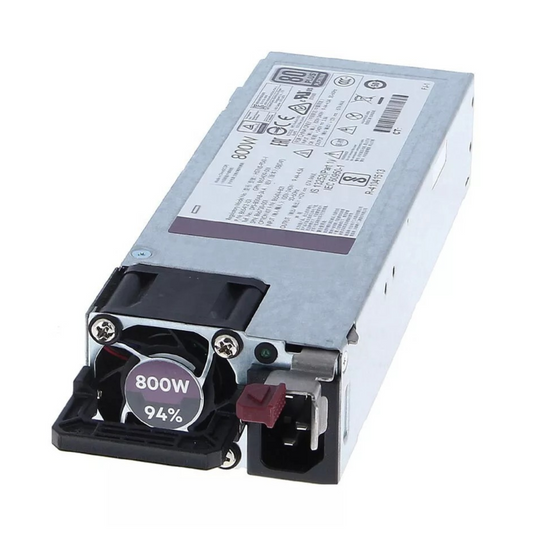 HPE ProLiant DL360 G10 800W Flex Slot Platinum Hot Plug Low Halogen Power Supply 865412-101