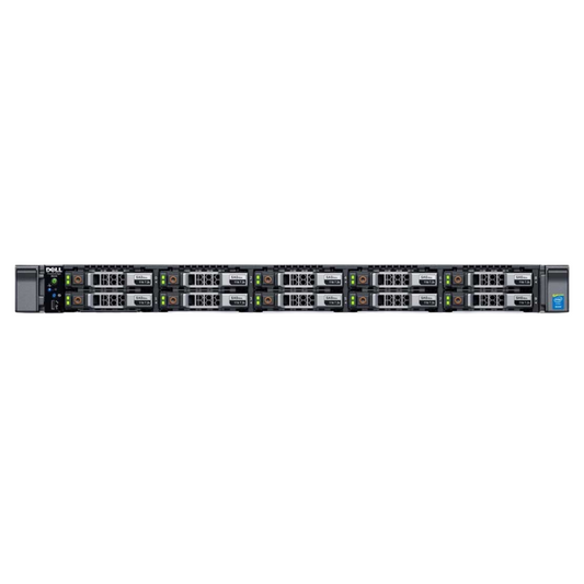 Dell PowerEdge R630 10-bay Server 2x E5-2690 V4= 28 Cores H730 64GB RAM 10x trays