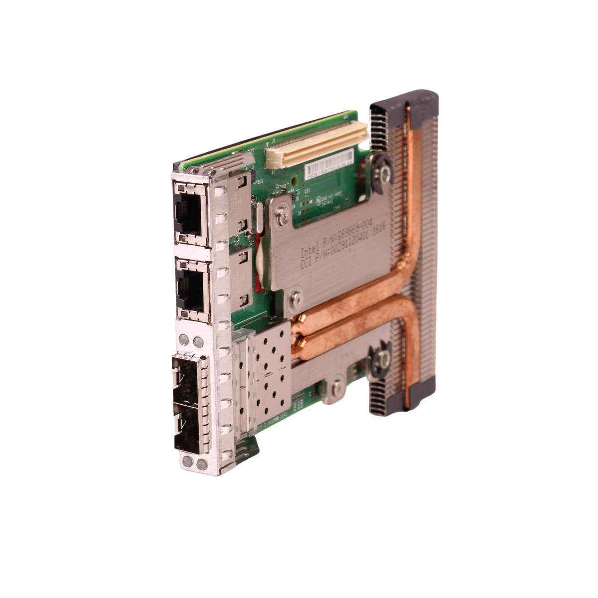 Dell R630 Intel X520 2x 10Gb SFP 2x i350 1GbE Network Daughter Card 0C63DV C63DV