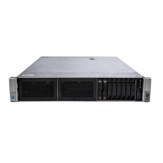 HPE ProLiant DL380 G9 8-bay Server 2x E5-2680 V4=28 Cores P440ar 128GB RAM 2x trays