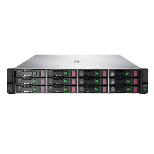 HPE ProLiant DL380 G10 12-bay Server 2x Gold 6132 = 28 Cores P408i 128GB RAM 2x 4TB SAS