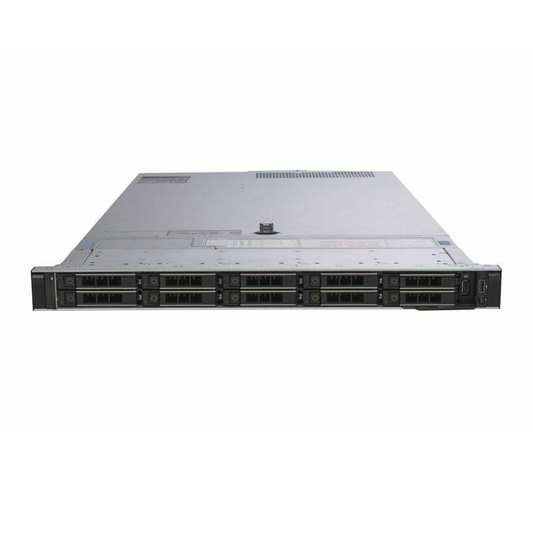 Dell PowerEdge R640 10-bay NVMe Server 2x Gold 6154 =36 Cores H730P 768GB 10x HDD trays
