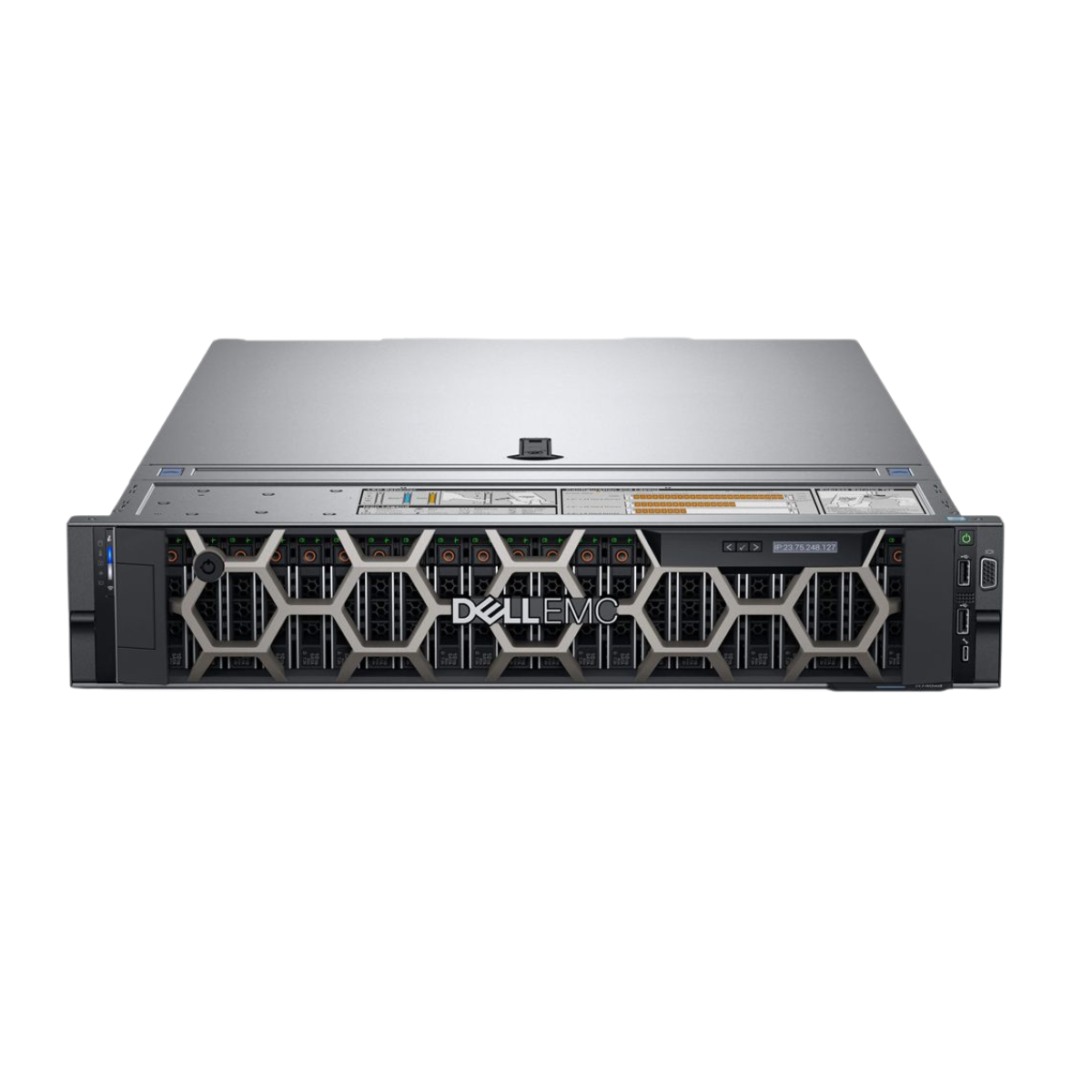 Dell PowerEdge R740 16-bay Server 2x Gold 6138 = 40 Cores 256GB RAM H730P 2x 1TB SSD