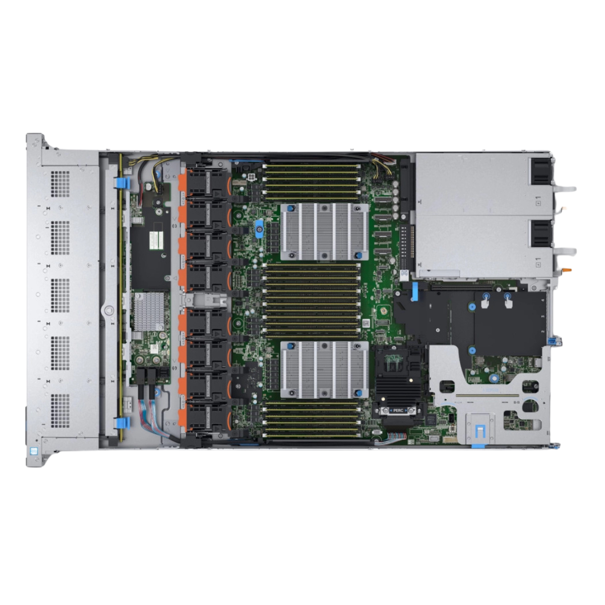 Dell PowerEdge R640 10-bay Server 2x Gold 6148 = 40 Cores H730P 256GB RAM No HDD