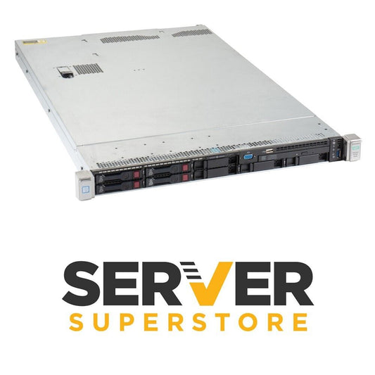HP ProLiant DL360 G9 Server 2x E5-2680 V4 = 28 Cores P440ar 128GB RAM 2x trays