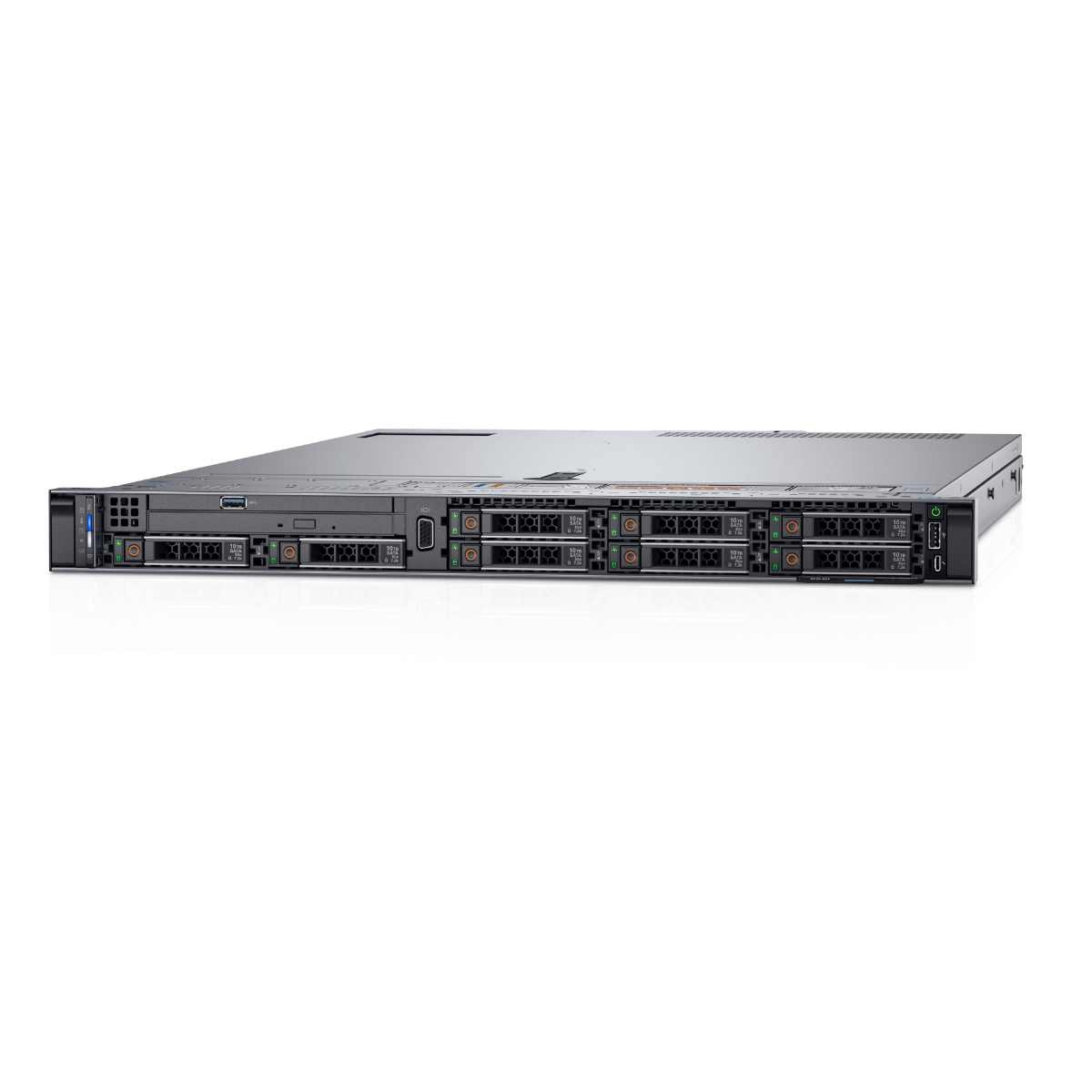 Dell PowerEdge 8-bay R640 Server 2x Gold 5120 = 28 Cores H730P 64GB RAM 2x 1.2TB SAS