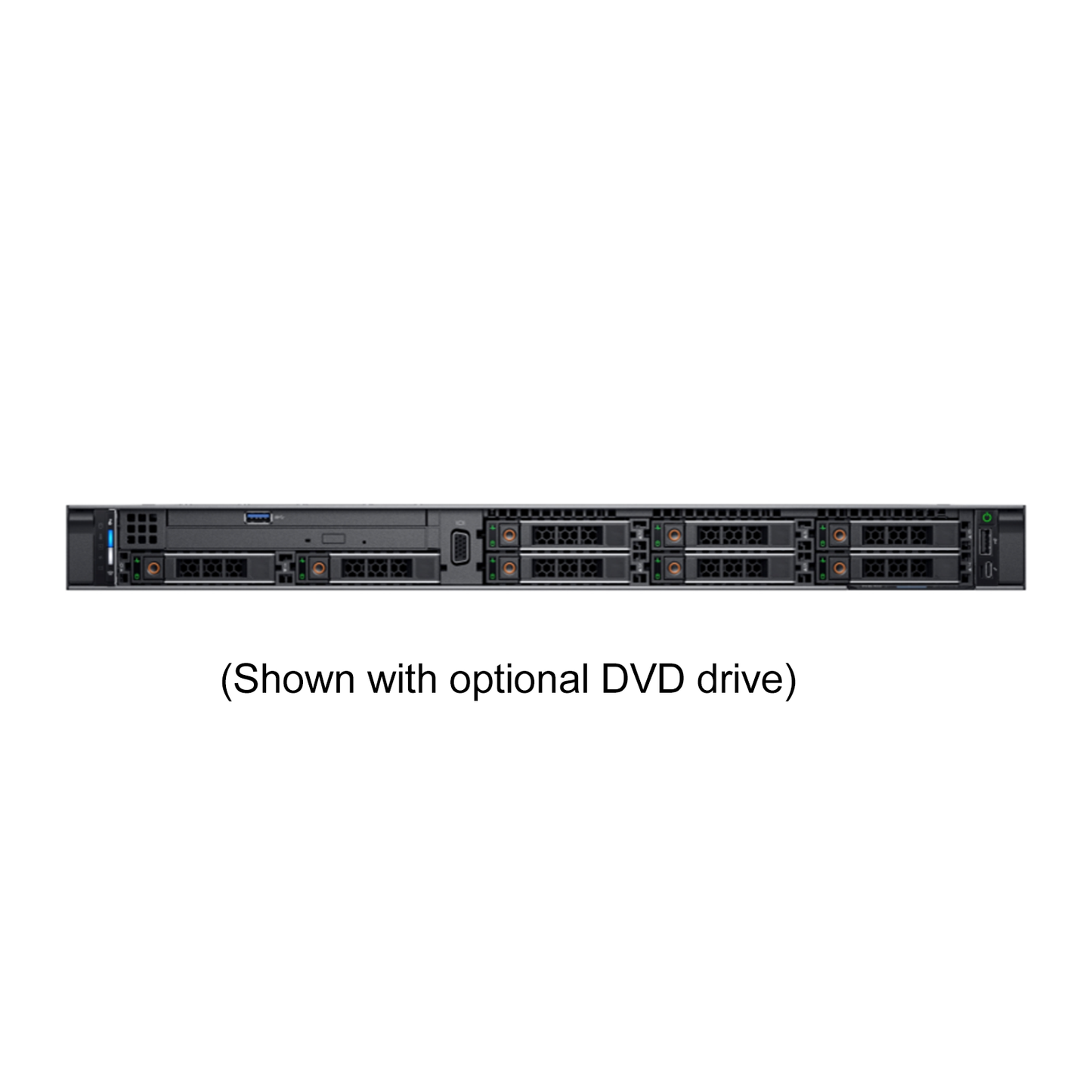 Dell PowerEdge 8-bay R640 Server 2x Gold 5120 = 28 Cores H730P 32GB RAM 2x 1.2TB SAS