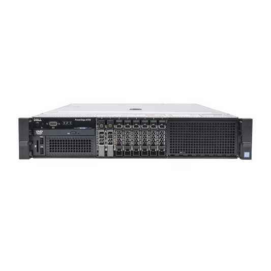 Dell PowerEdge R730 8-bay Server 2x E5-2670 V3=24 Cores H730 256GB 2x 1.2TB SAS +rails