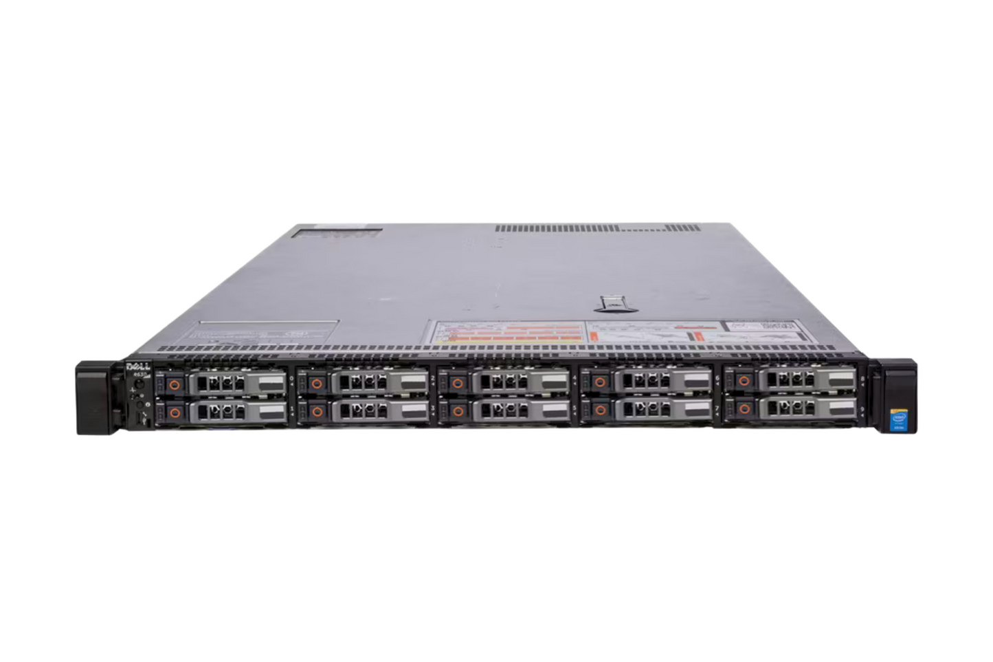 Dell PowerEdge R630 10-bay Server 2x E5-2690 V3 -24 Cores H730 256GB 10x trays +rails