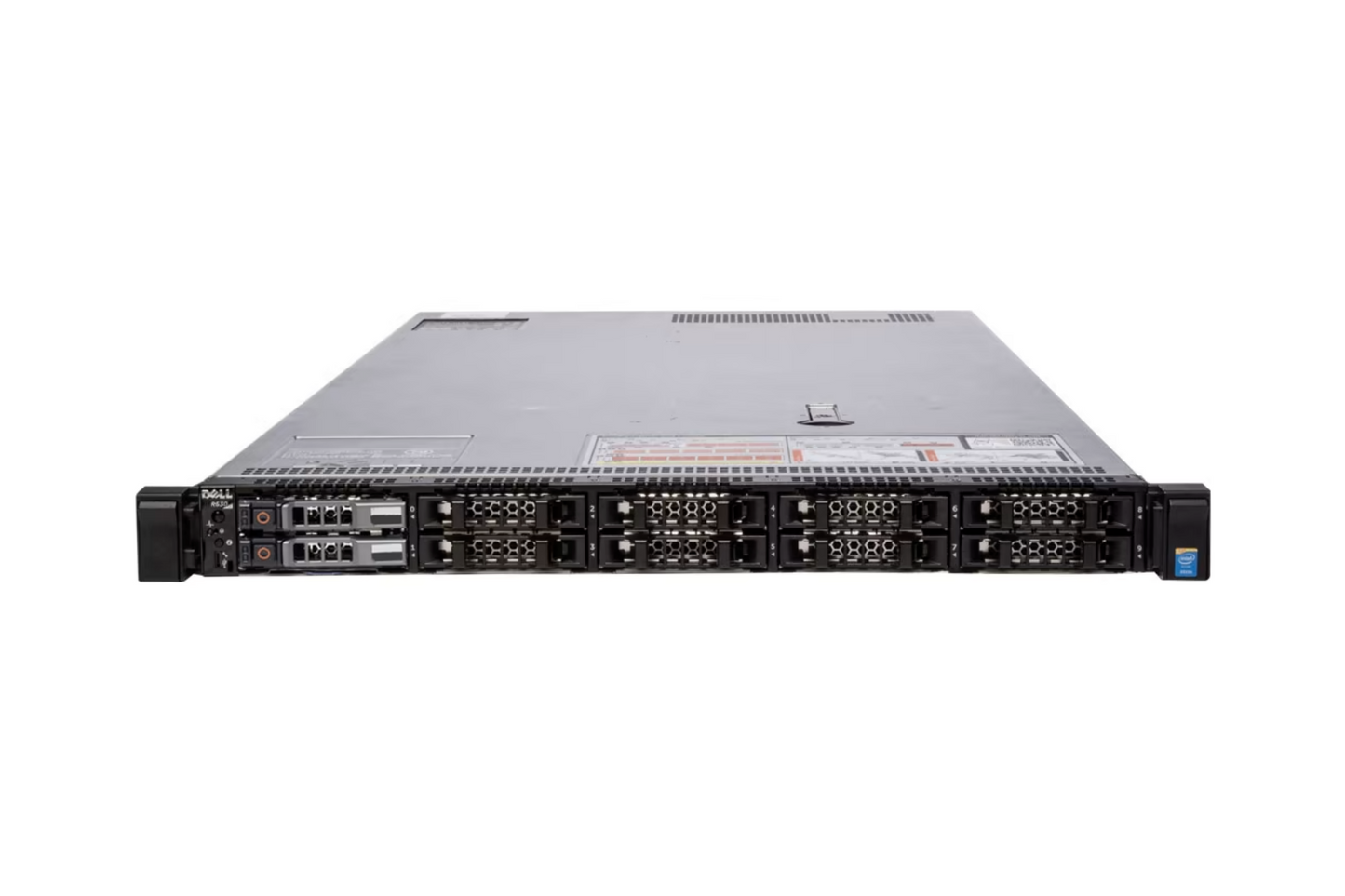 Dell PowerEdge R630 10-Bay Server 2x E5-2680 V4 -28 Cores H730 64GB RAM 2x trays