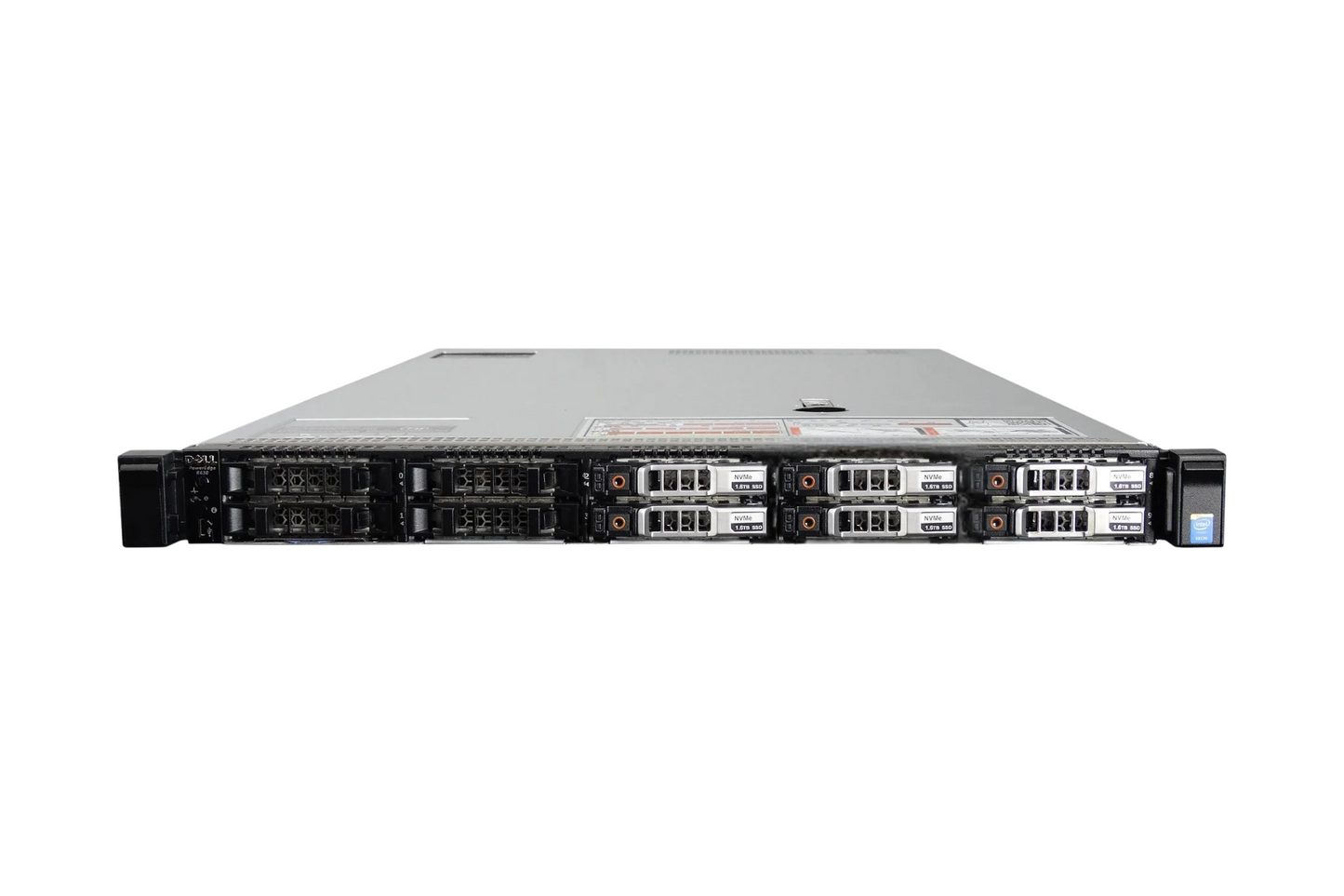 Dell PowerEdge R630 10-bay Server 2x E5-2620 V4 = 16 Cores H730 128GB RAM 6TB Storage