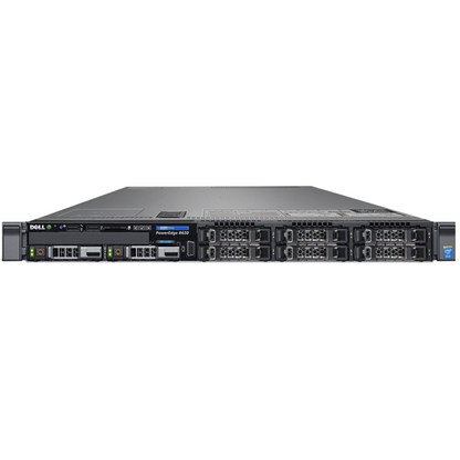 Dell PowerEdge R630 8-bay Server 2x E5-2620 V4 =16 Cores S130 32GB RAM 2x trays