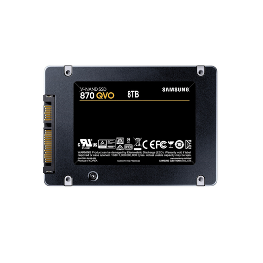 Samsung QVO 870 8TB  Solid State Drive 2.5" Internal SATA 6Gbps MZ-77Q8T0B