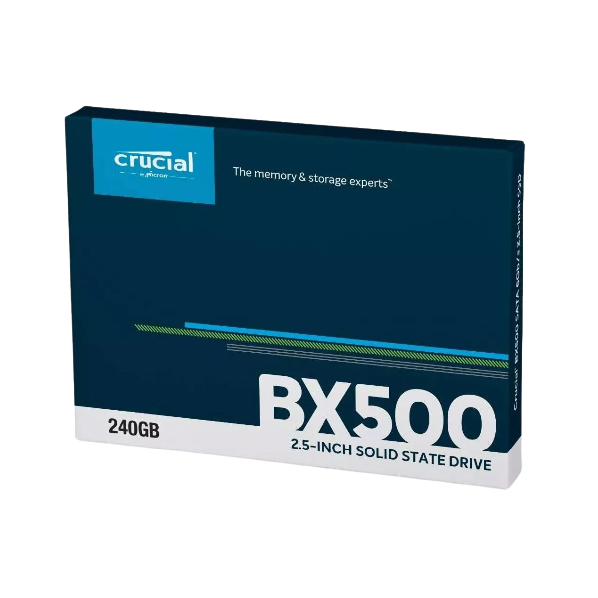 Crucial BX500 240GB Solid State Drive 2.5" Internal SATA (SATA/600) 540 MB/s CT240BX500SSD1