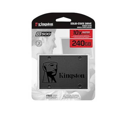 Kingston 240GB Q500 Solid State Drive 2.5" Internal SATA3 TLC 6Gbp/s SQ500S37/240G