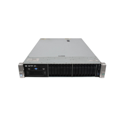 HPE ProLiant DL380 G9 16-bay Server 2x E5-2640 V4 = 20 Cores P440ar 512GB RAM 2x trays