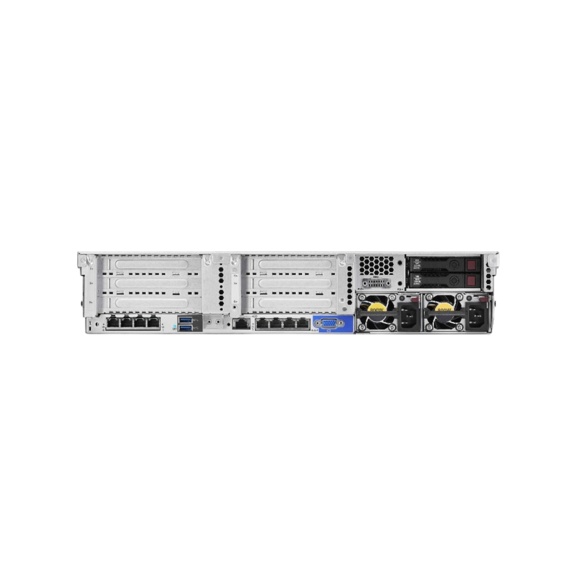 HPE ProLiant DL380 G9 16-bay Server 2x E5-2640 V4 = 20 Cores P440ar 128GB RAM 2x trays