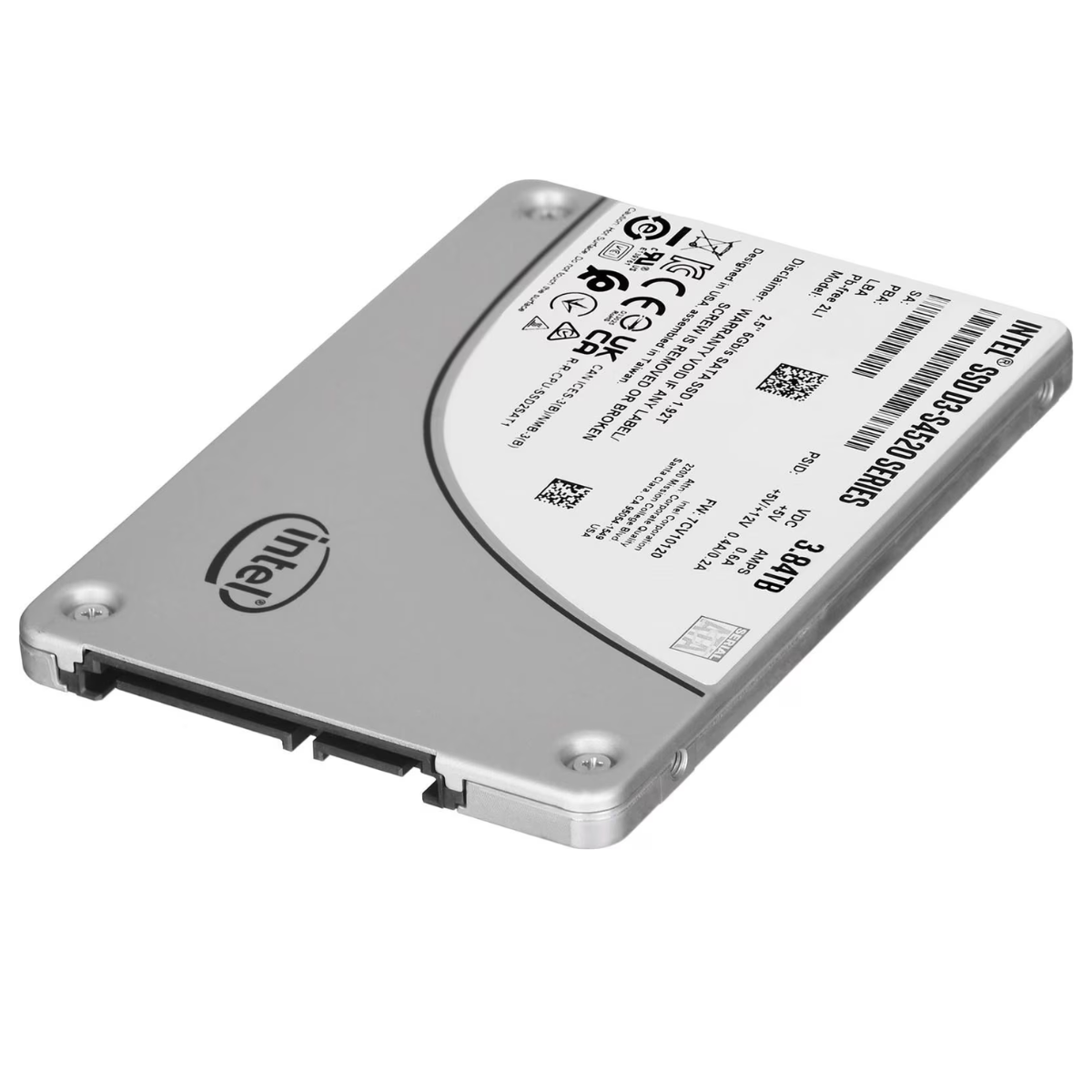 Intel S4520 3.84TB Solid State Drive 2.5" Internal SATA6Gb/s D3-S4520