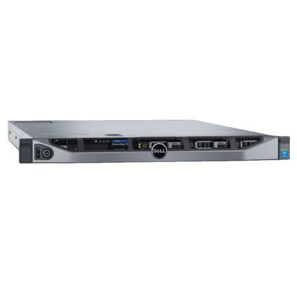 Dell PowerEdge R630 8-bay Server 2x E5-2620 V4 =16 Cores S130 32GB RAM 2x trays