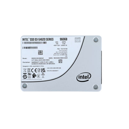 Intel 960GB Solid State Drive 2.5" Internal SATA 6Gb/s D3-S4620