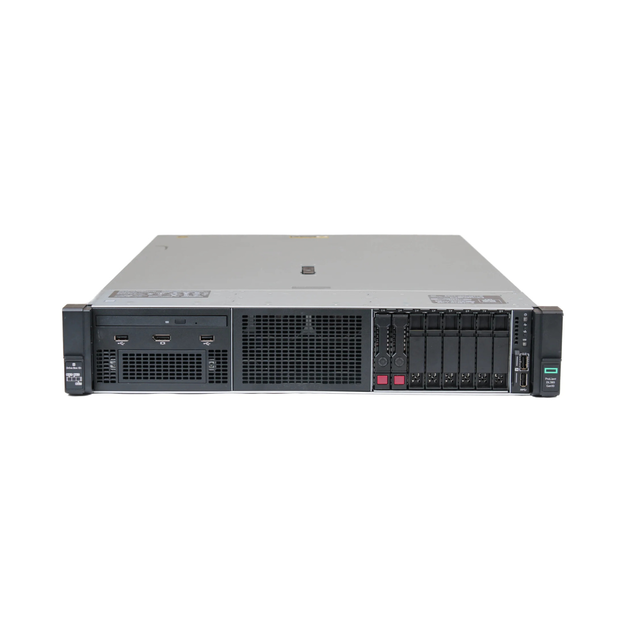 HPE  ProLiant DL380 G10 8-bay Server 2x Gold 6148 = 40 Cores P408i 128GB RAM 2x 2TB SAS