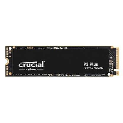 Crucial P3 Plus Gen4 1TB Solid State Drive 3D NAND M.2 Internal PCIe NVMe 3.0 CT1000P3PSD8