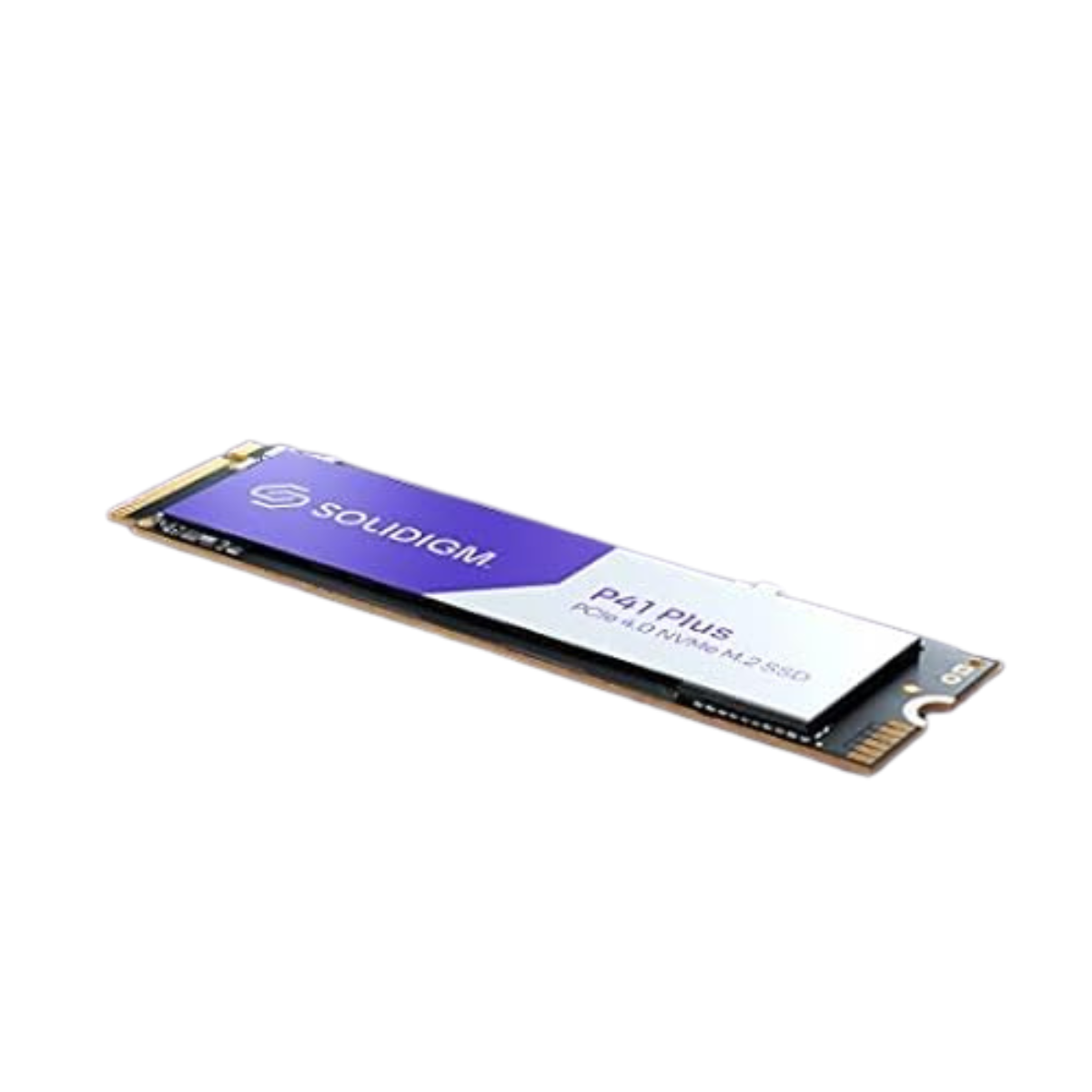 Solidigm P41 Plus Series 512GB Solid State Drive NVMe 3D NAND M.2 Internal PCIe 4.0 x4 SSDPFKNU512GZX1