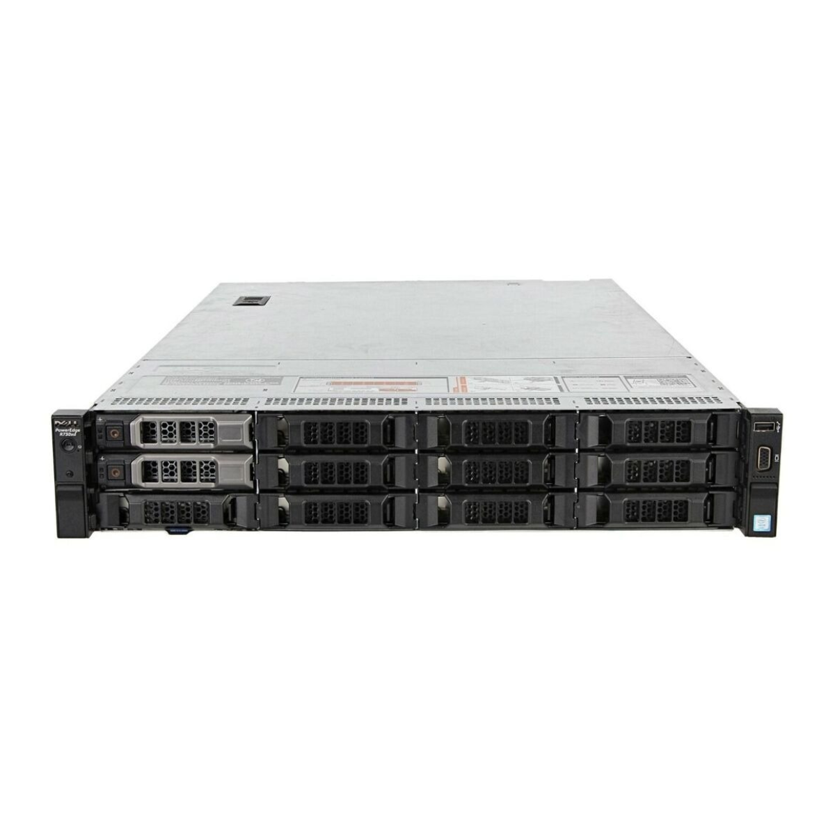 Dell PowerEdge R730XD 12-bay 2x E5-2680 V4 = 28 Cores H730 128GB RAM 2x 6TB SAS