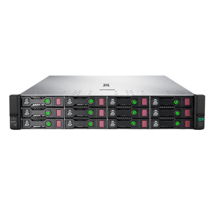 HPE  ProLiant DL380 G10 12-bay 2x Gold 6152=44 Cores P408i 256GB 4x 1TB SSD + 4x10TB SAS