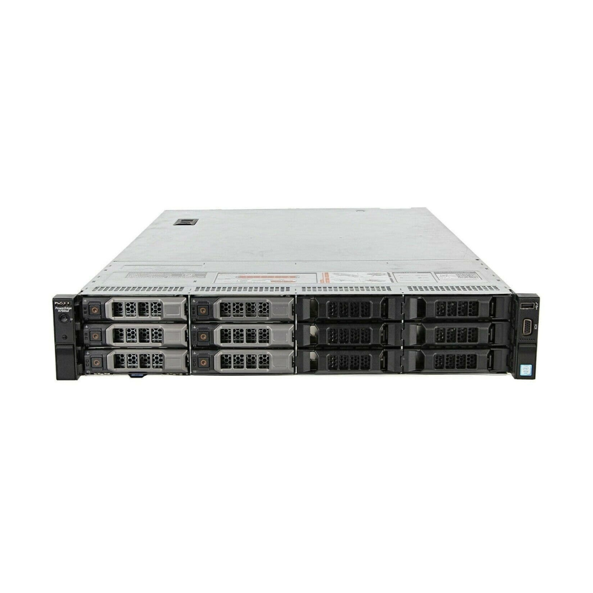 Dell PowerEdge R730XD 12-bay Server 2x E5-2643 V4 -3.4GHz H730 256GB 2x 4TB SAS