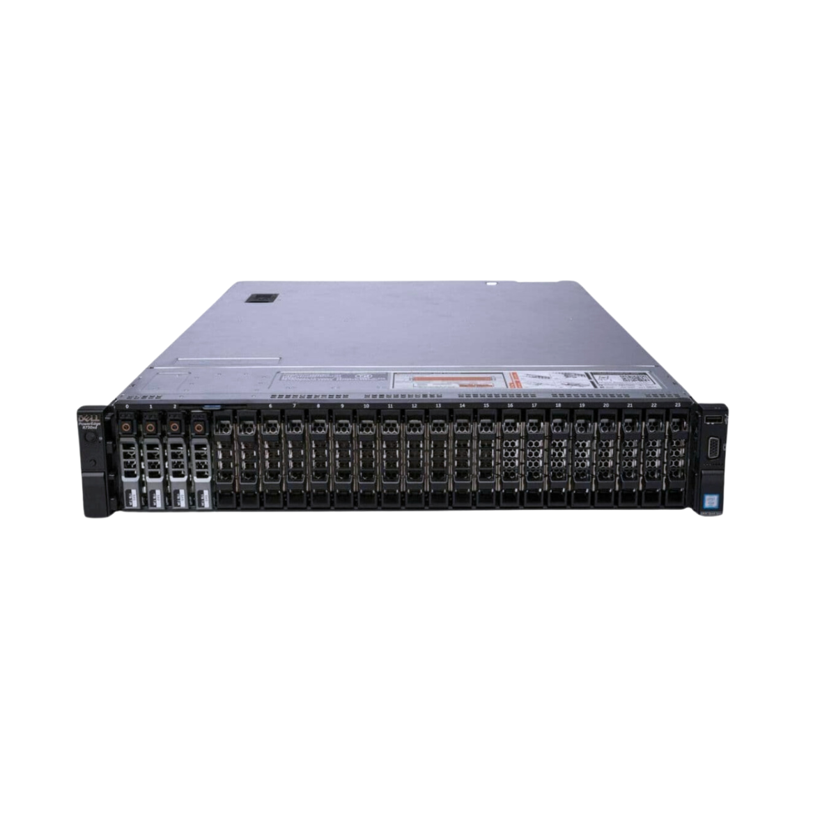 Dell PowerEdge R730XD 24-bay Server 2x E5-2680 V4 -28 Cores H730 32GB RAM 4x trays