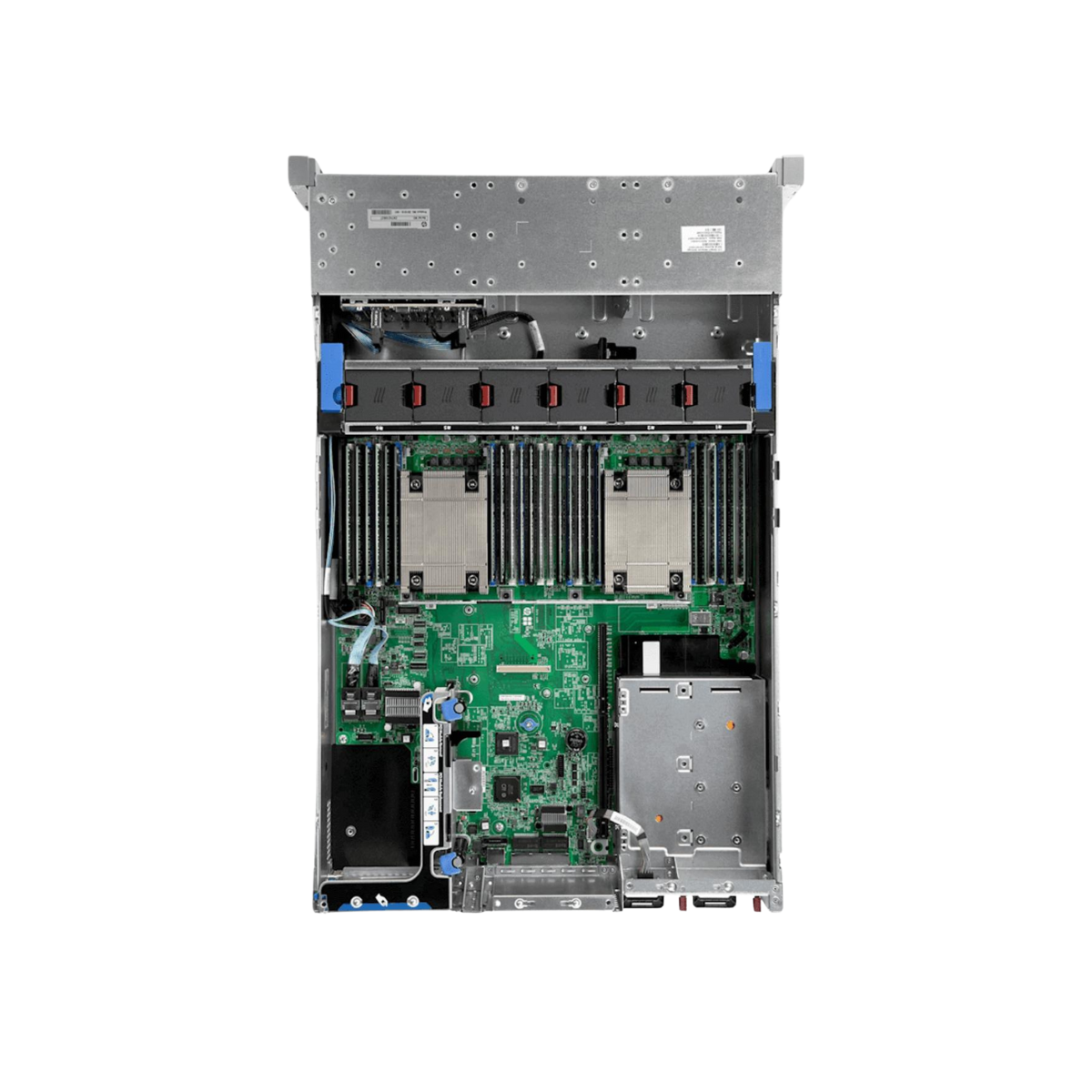 HPE ProLiant DL380 G9 8-bay Server 2x E5-2698 V4 = 40 Cores P440ar 64GB RAM 2x trays