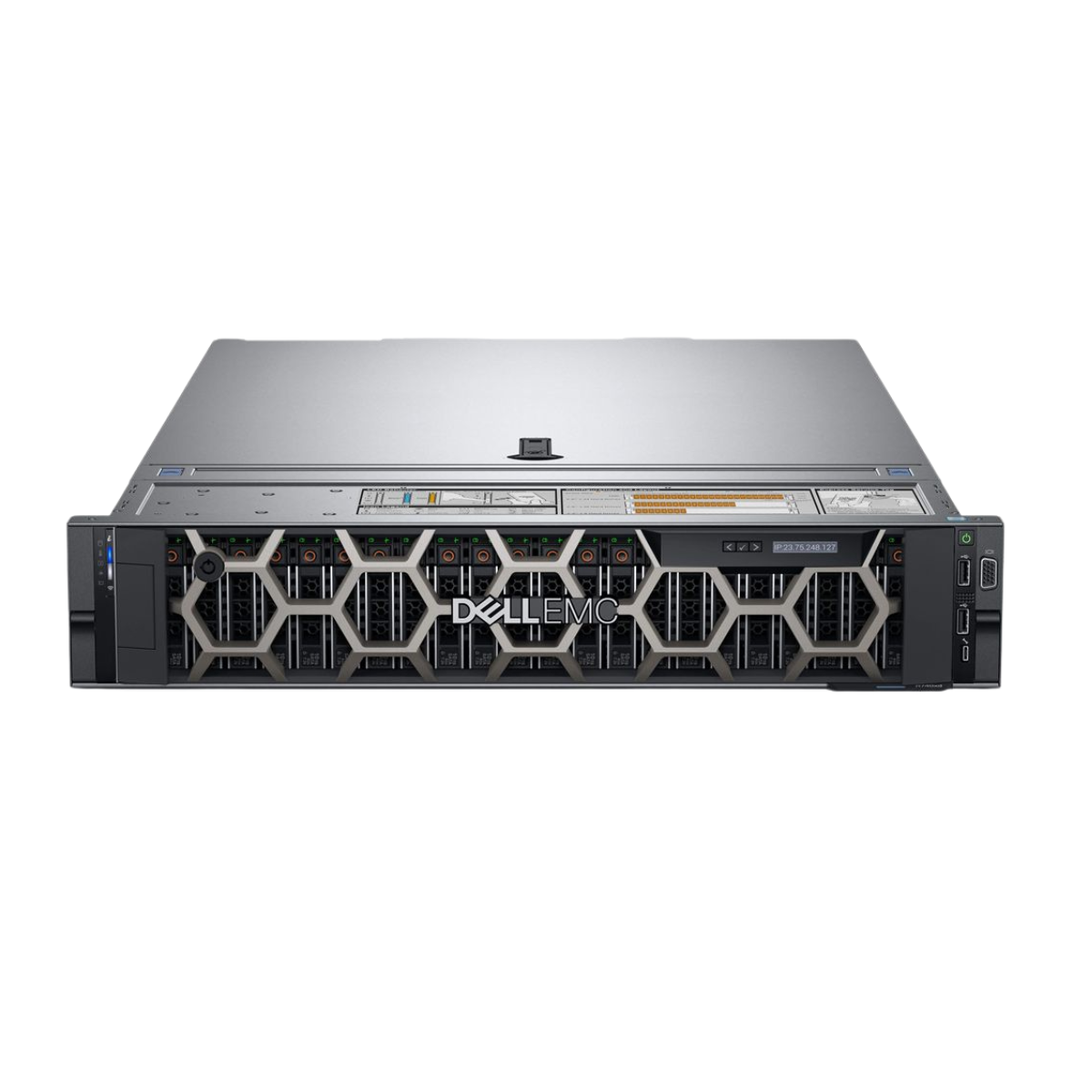 Dell PowerEdge R740 16-bay Server 2x Gold 6138 = 40 Cores 128GB RAM H730P 2x 1TB SSD